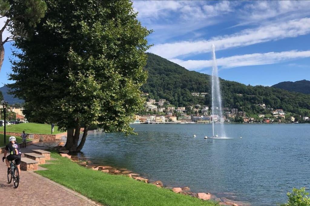 Tresa Bay House - Lugano Lake Lavena Ponte Tresa Esterno foto