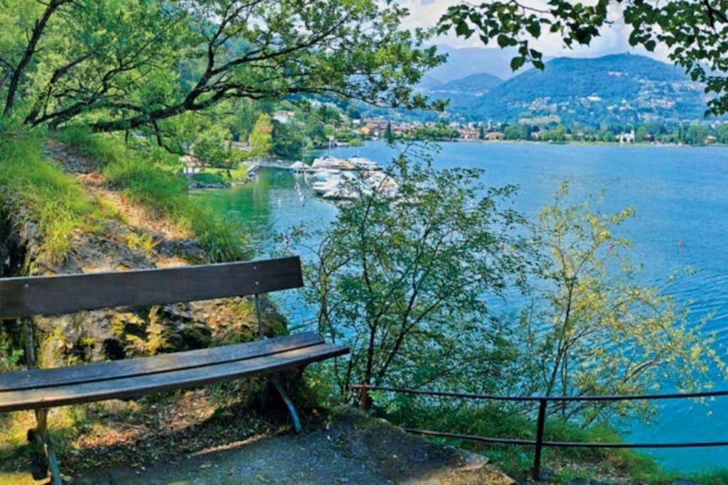 Tresa Bay House - Lugano Lake Lavena Ponte Tresa Esterno foto